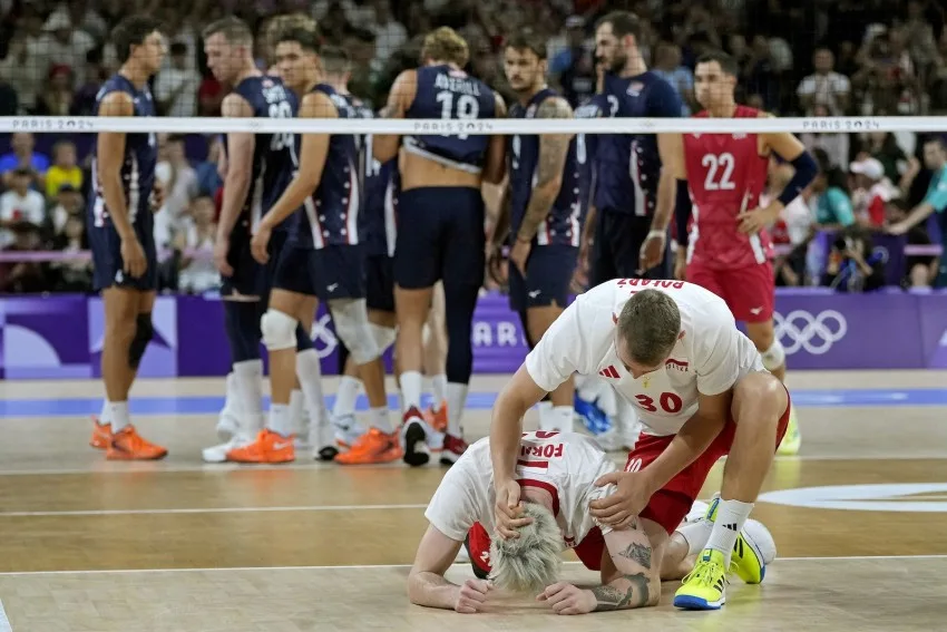 finale olympique de volley-ball en Pologne