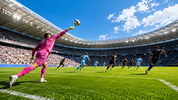 Corner kick sanction
